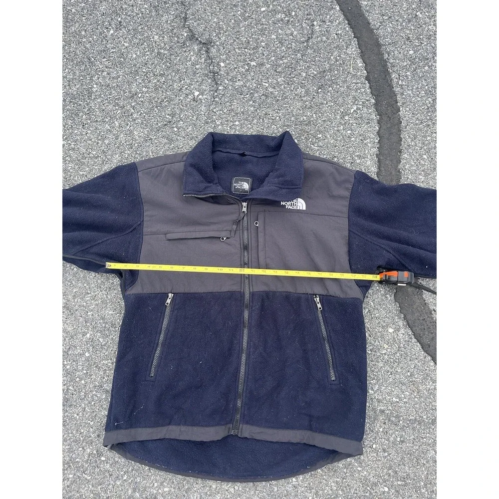 The North Face 800 Denali Fleece Blue Full Zip Polartec Jacket Size L